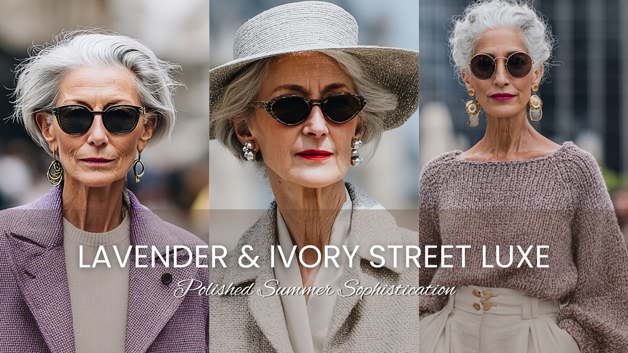 💜 CHANEL-Inspired 2026 🤍 Lavender & Ivory Street Luxe: Polished Spring-to-Summer Sophistication ☀️