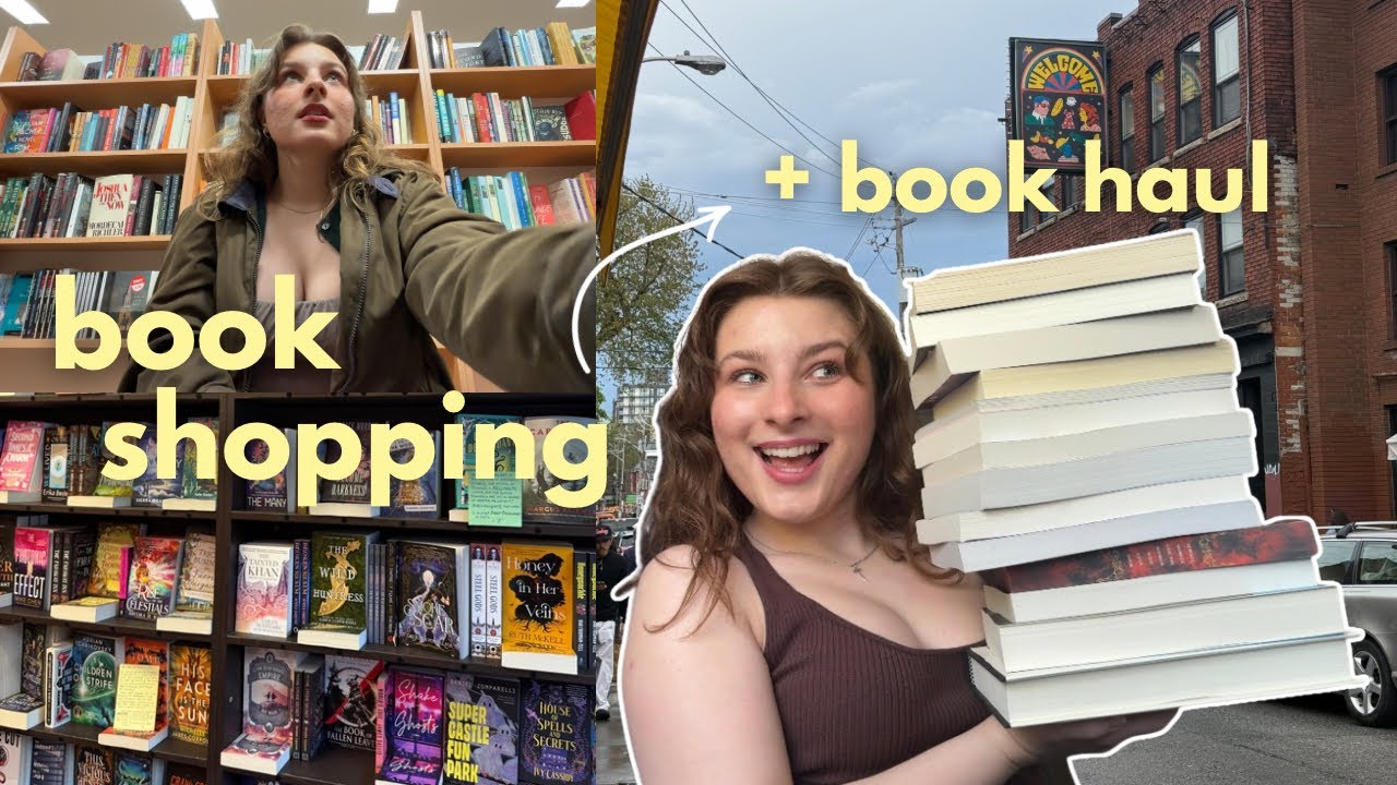 Проведите этот день рождения со мной в книжном туре!! + огромная книжная распаковка 🎂🎉📖