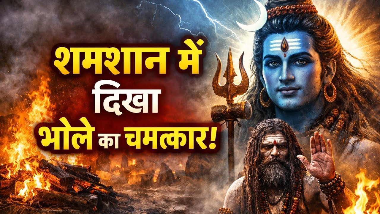 रात के श्मशान में हुआ भोलेनाथ का चमत्कार 😨🙏 | दिल दहला देने वाली सच्ची घटना