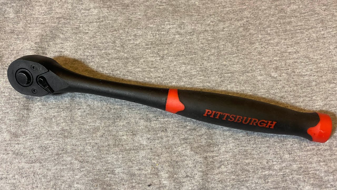 Композитный ключ-трещотка Harbor Freight Pittsburgh Pro с каплевидным шлицем. ПОЛНАЯ РАЗБОРКА И С...