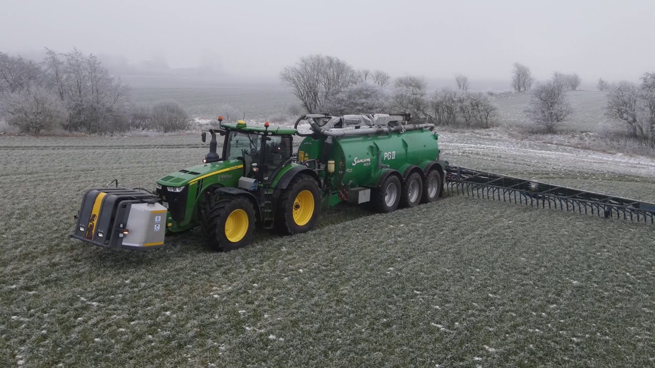 Første Gylle 2021|| FENDT || CASE IH || JOHN DEERE || SAMSON || BOMECH