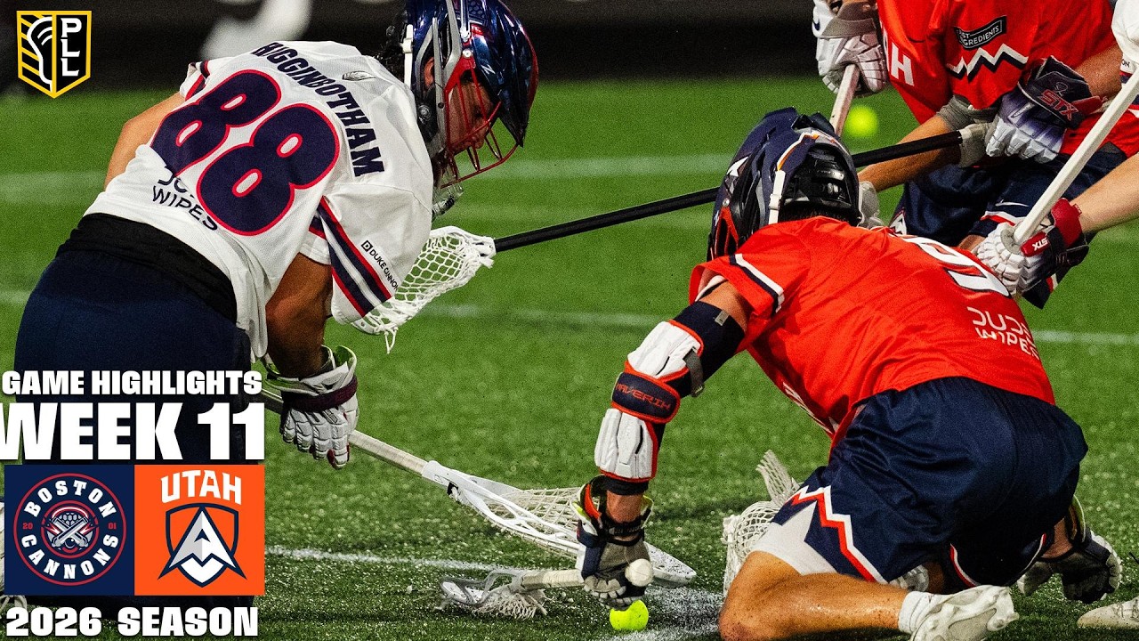 Лучшие моменты матча 11-й недели: Boston Cannons против Utah Archers | Сезон 2026