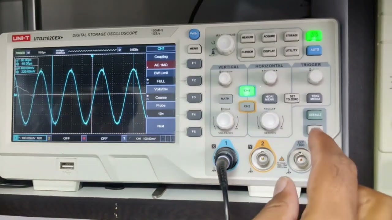 #RTC || DSO Settings For Crystal Frequency Testing