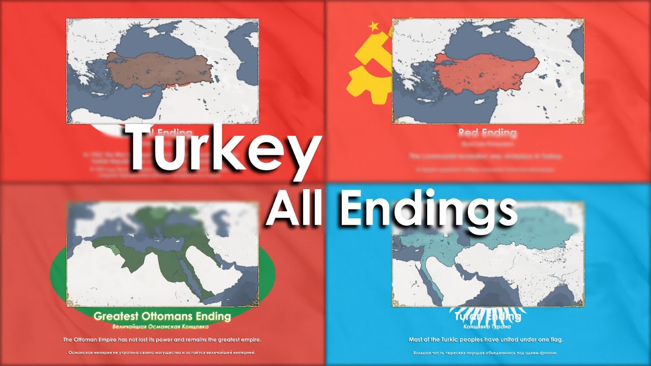 All Endings: Turkey (Все Концовки: Турция)