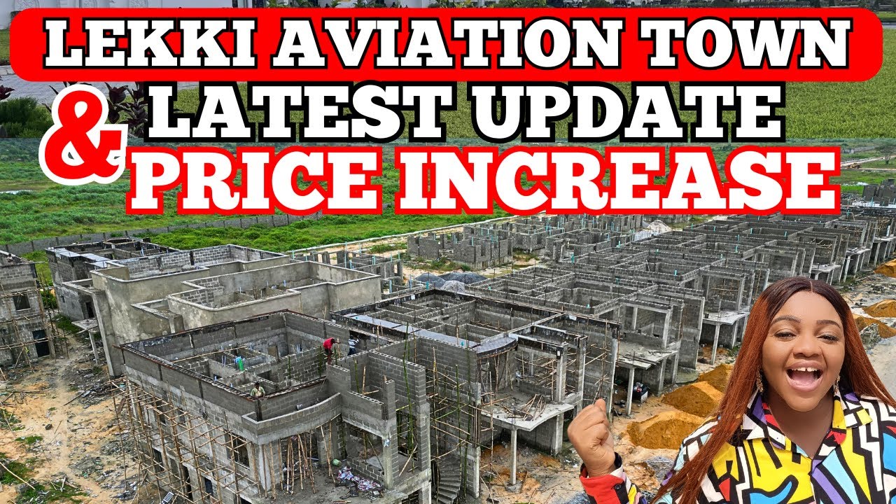 LEKKI AVIATION TOWN - LATEST UPDATE - PRICE INCREASE - Land for sale in Ibejulekki Lagos