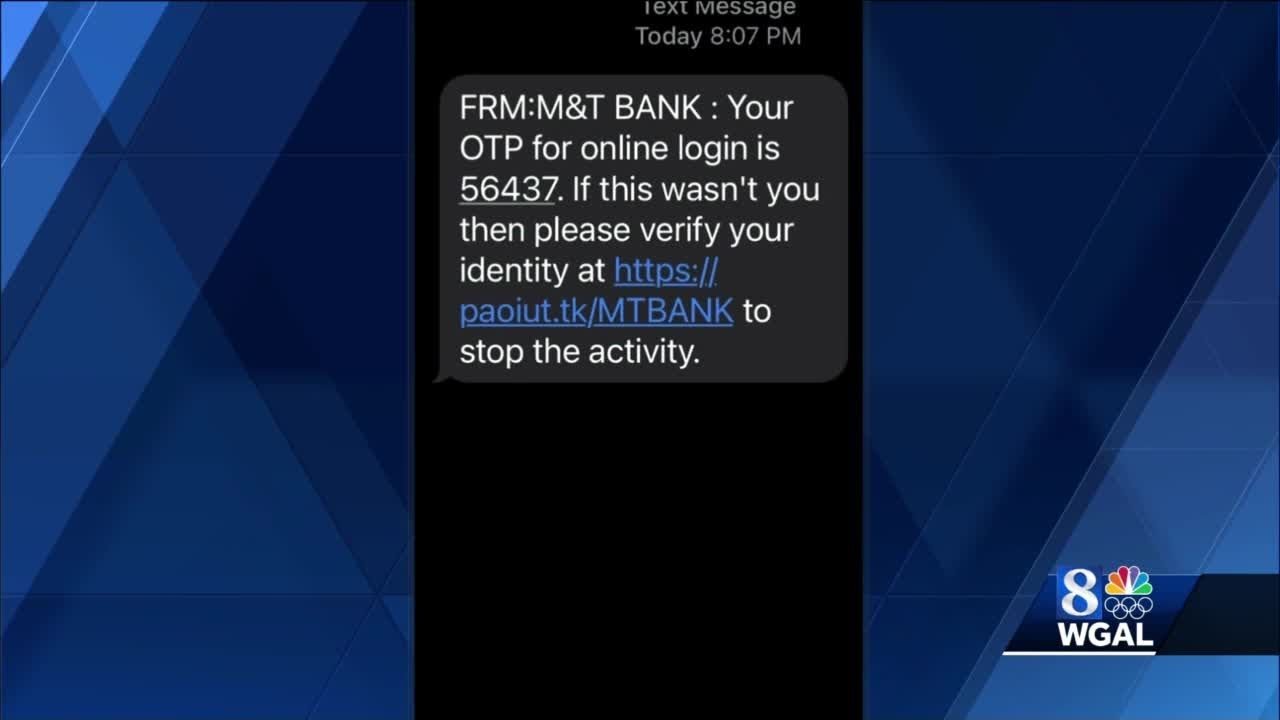 Phishing scams target bank customers through texts