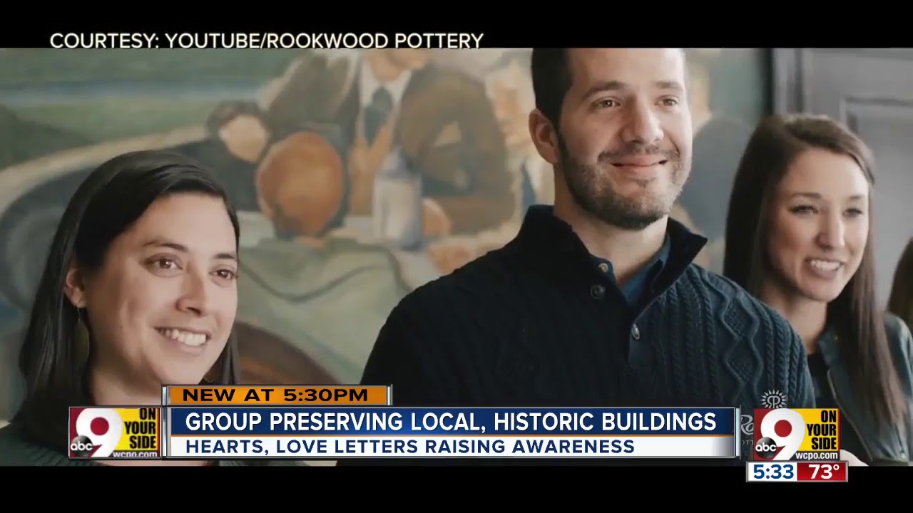 Group uses hearts to show love for preserving old buildings