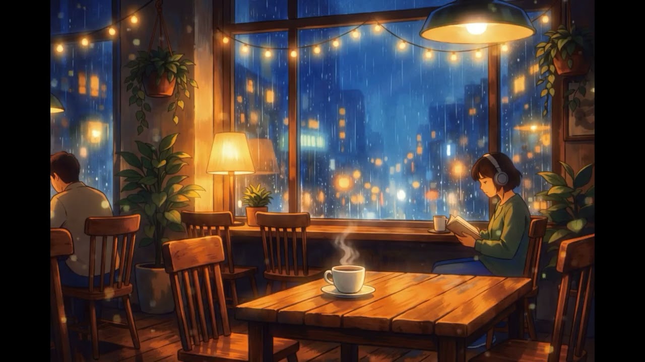 Lo-fi hip hop coffee vibes ☕ anime style beats to study, work, and relax.