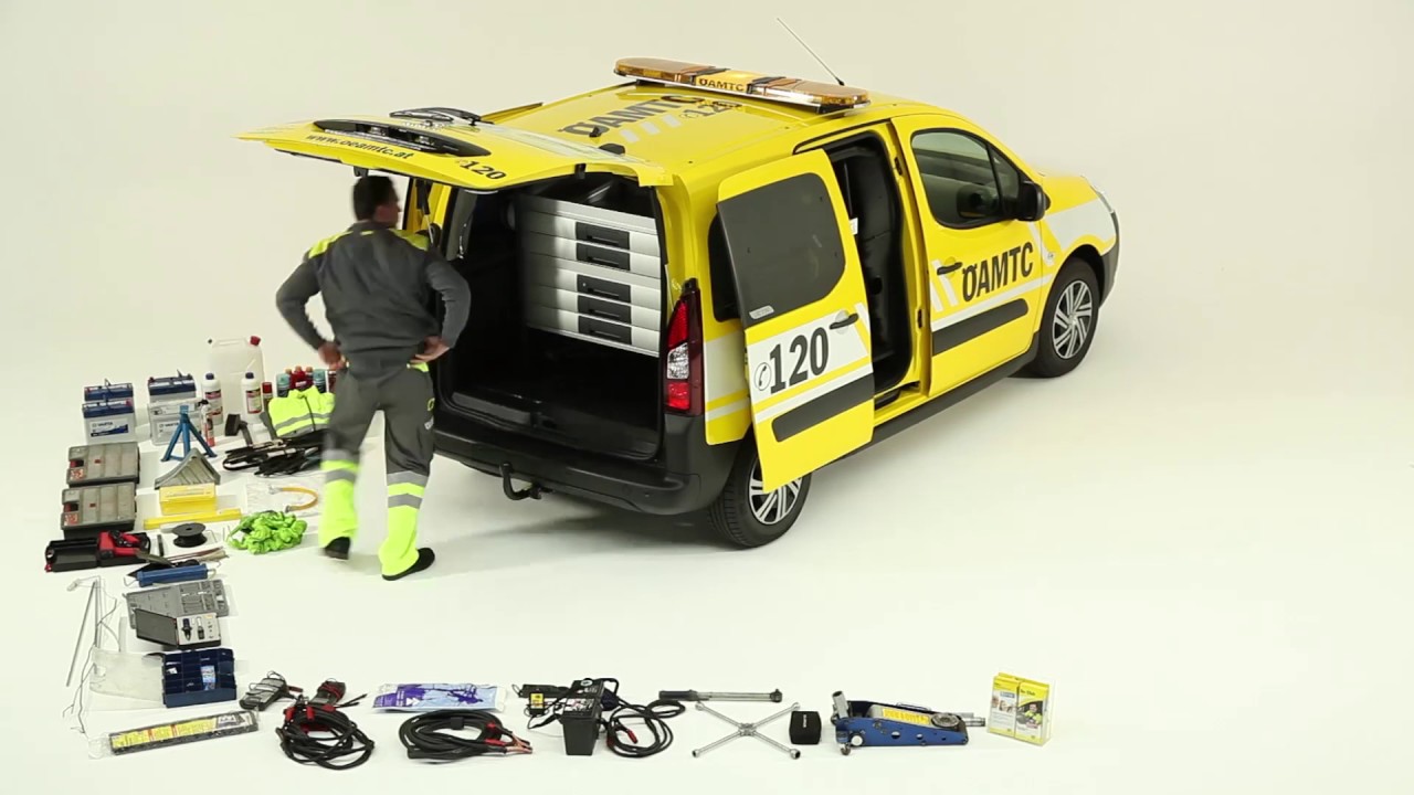 Inhalt und Ausstattung der &Ouml;AMTC Pannenhilfe-Autos