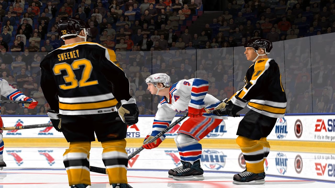 NHL 2001 | Boston Bruins - New York Rangers | Season game 75 | Full HD PC gameplay