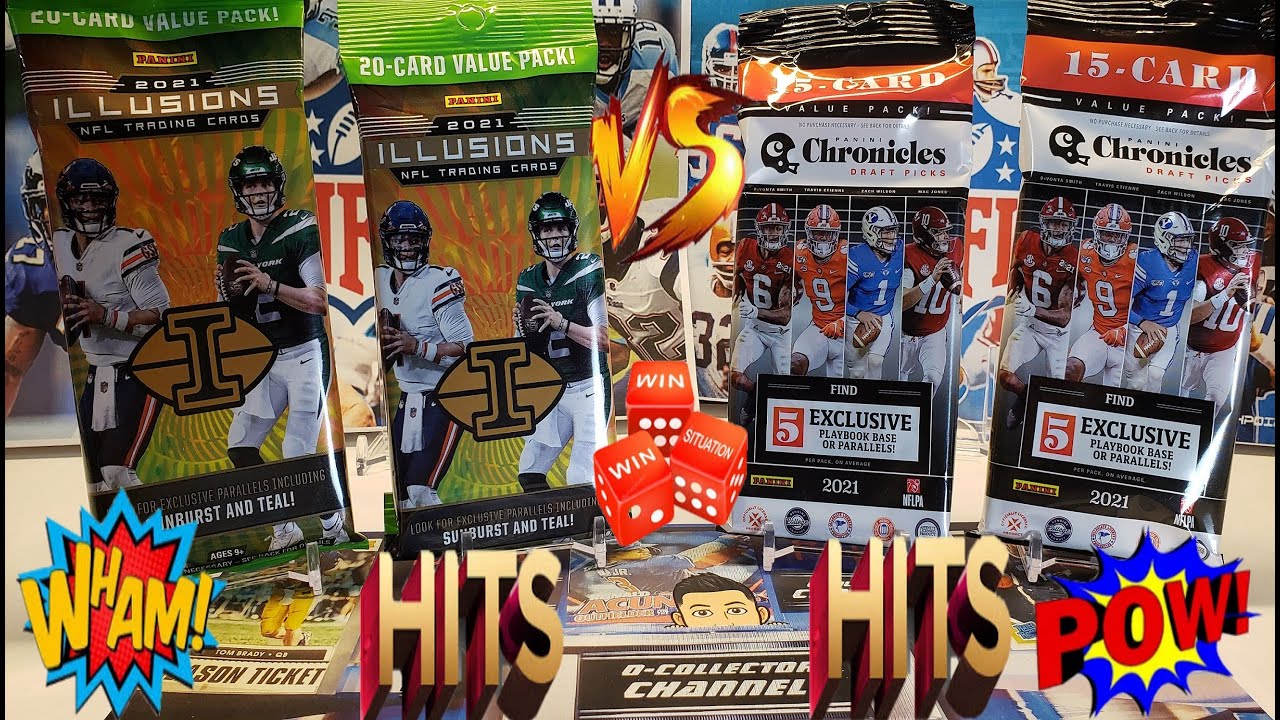 2021 Football Illusions VS Chronicles Value Packs (Hard Choice)