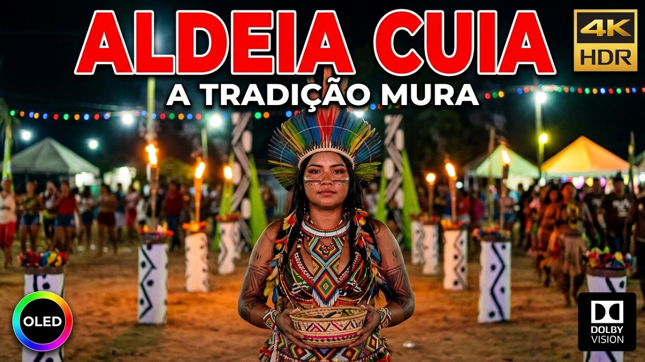 DANÇA CULTURAL INDÍGENA ETNIA MURA     FESTIVAL X FECIM 2023 ALDEIA CUIA DE AUTAZES AMAZONAS