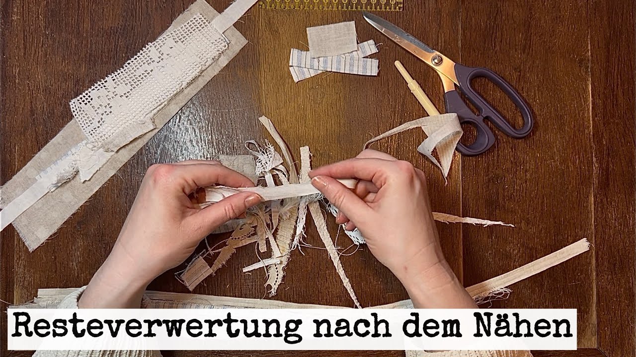 Resteverwertung nach den Nähen