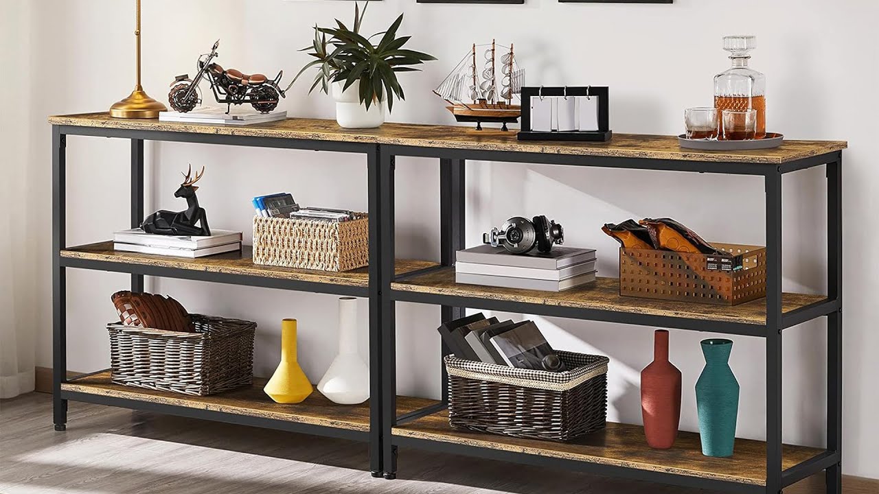 9 Best Console Tables for Your Living Room: Rustic, Industrial, and Modern Styles