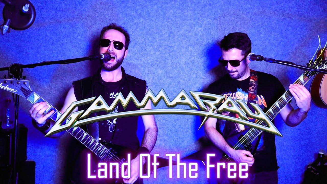 GAMMA RAY - Land Of The Free [GUITAR & VOCAL COVER]