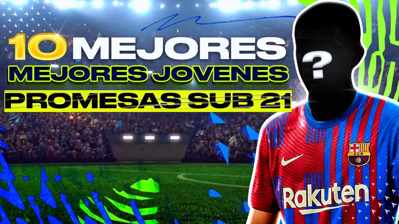 ✅ TOP 10 MEJORES JOVENES PROMESAS SUB-21 de MODO CARRERA en FIFA 22! | TheMavericK