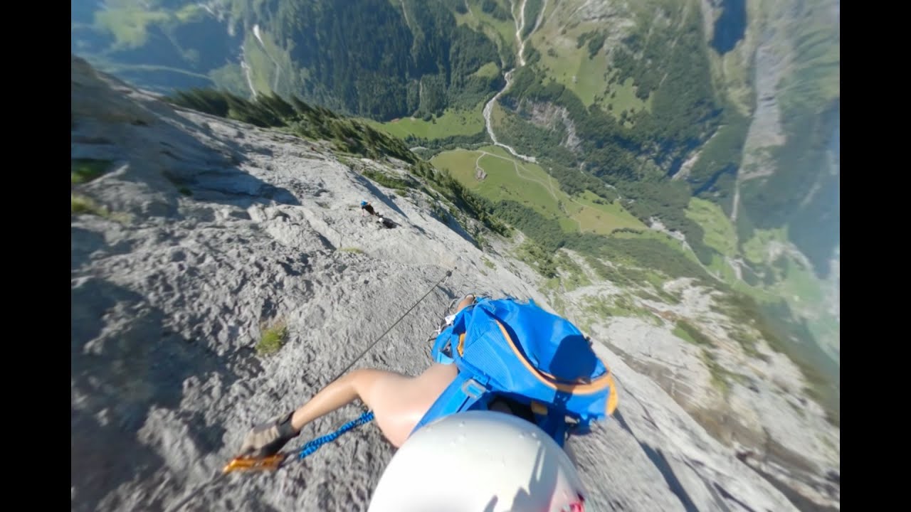 Fürenalp - Crazy 700m wall in Engelberg.