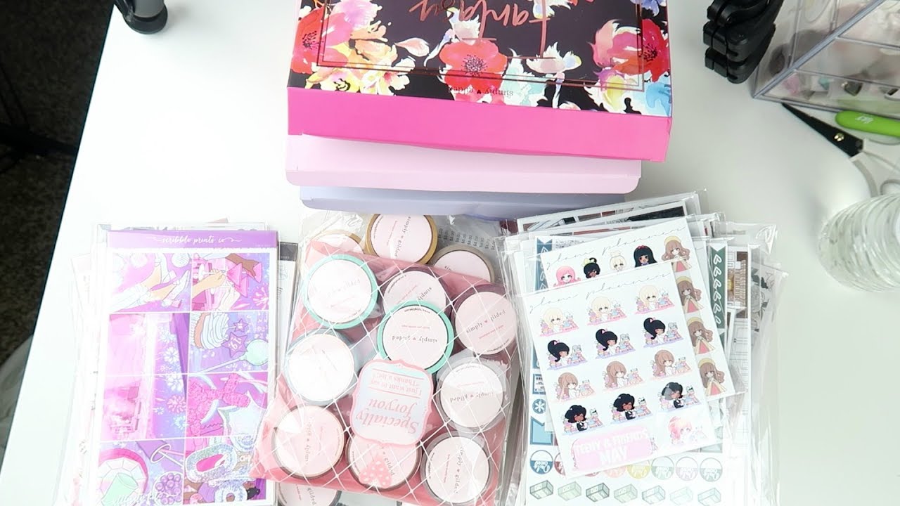 MASSIVE Planner Stickers, Washi & Accessories Haul