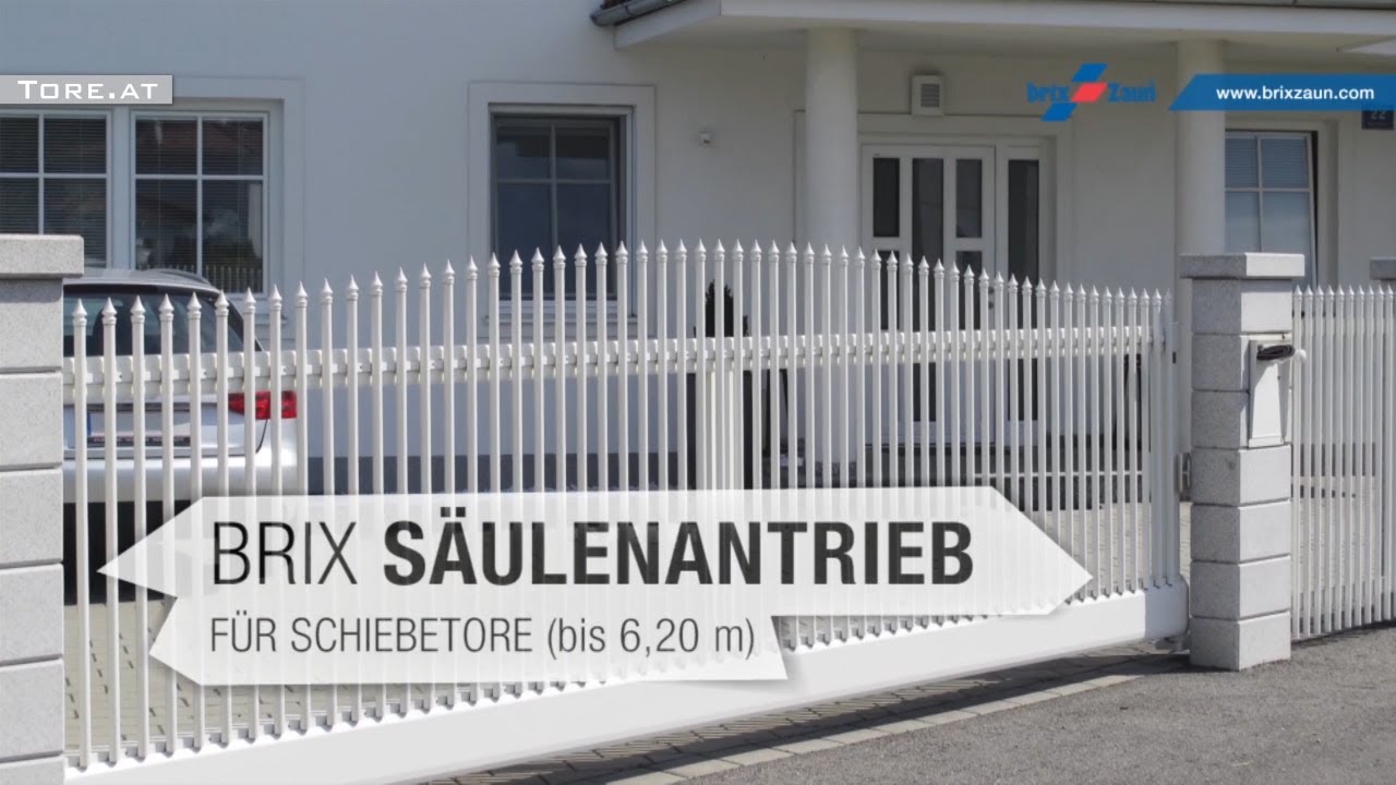 TORE.AT präsentiert: Brix - Säulenantrieb für Schiebetore (DE)