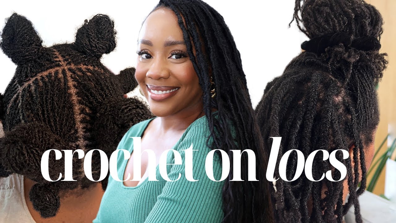 ВЯЗАНИЕ КРЮЧКОМ БОХО ЛОКС НА МИКРОЛОКЕ | YWigs Boho Locs Вязаные крючком человеческие волосы | Иф...
