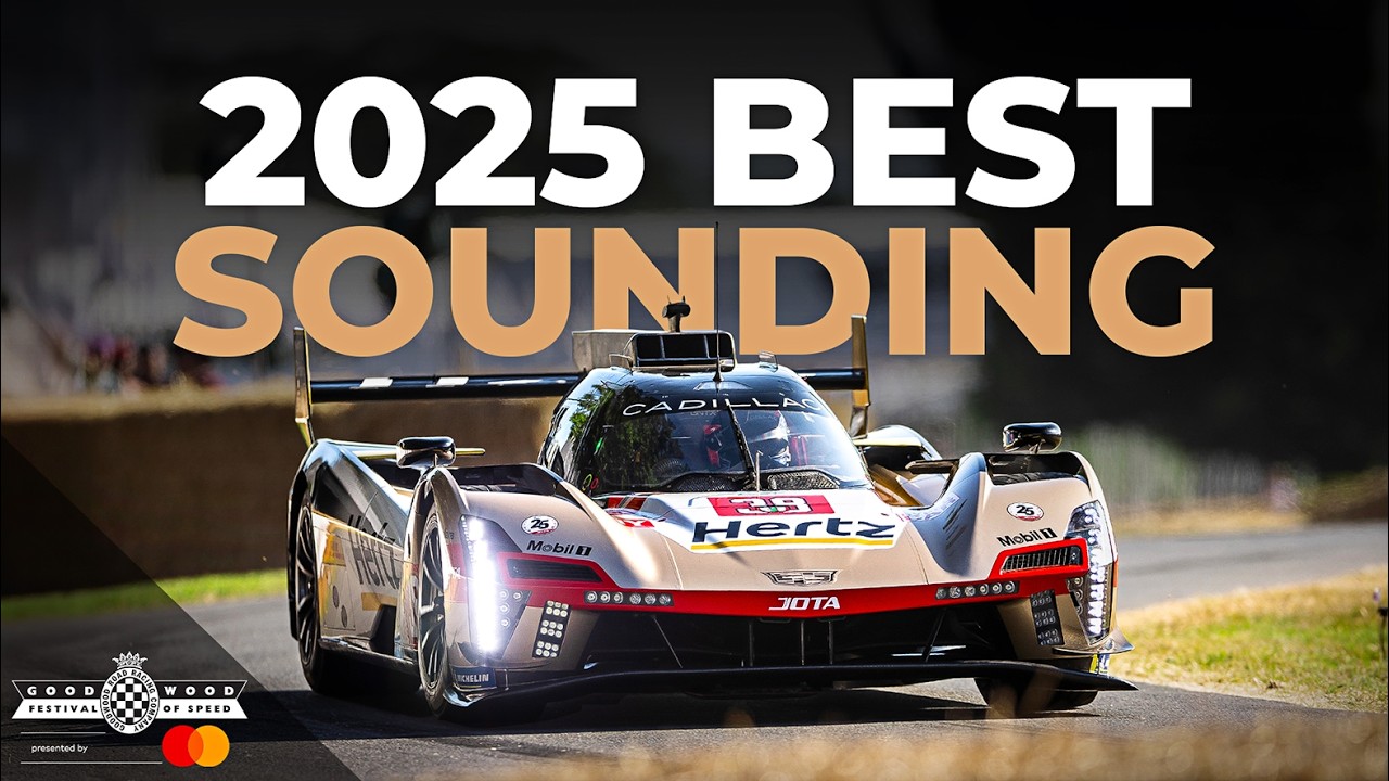21 best sounding cars at the Festival of Speed | 2025