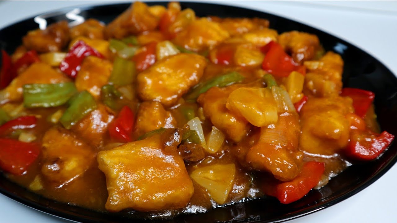 Frango Agridoce com Ananás - Prepare você mesmo em sua casa !!!