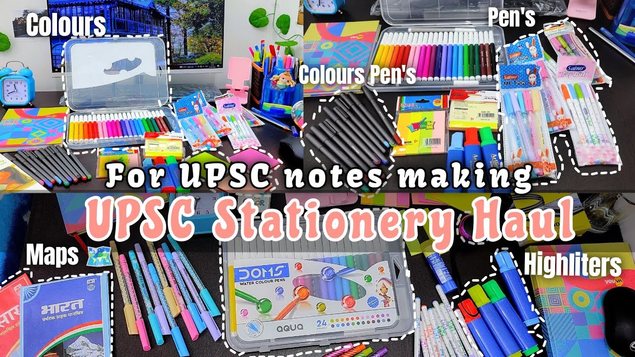 upsc stationery houl | stationery houl | upsc stationery review | i can vlog #upsc