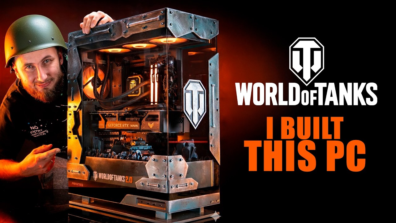I Built the Ultimate PC for World of Tanks Fans – Extreme Makeover!