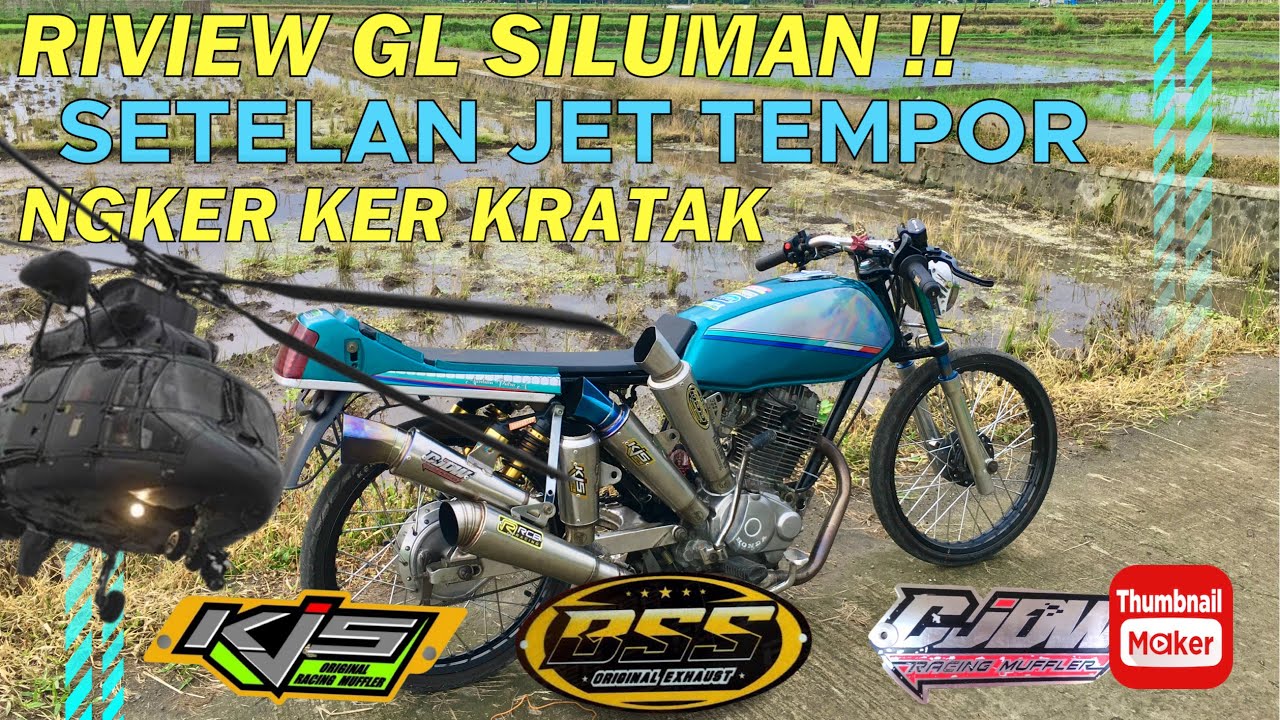 RIVIEW GL SILUMAN CC 400 KEOK DAN CEK SOUND KNALPOT ENGKER ENGKER