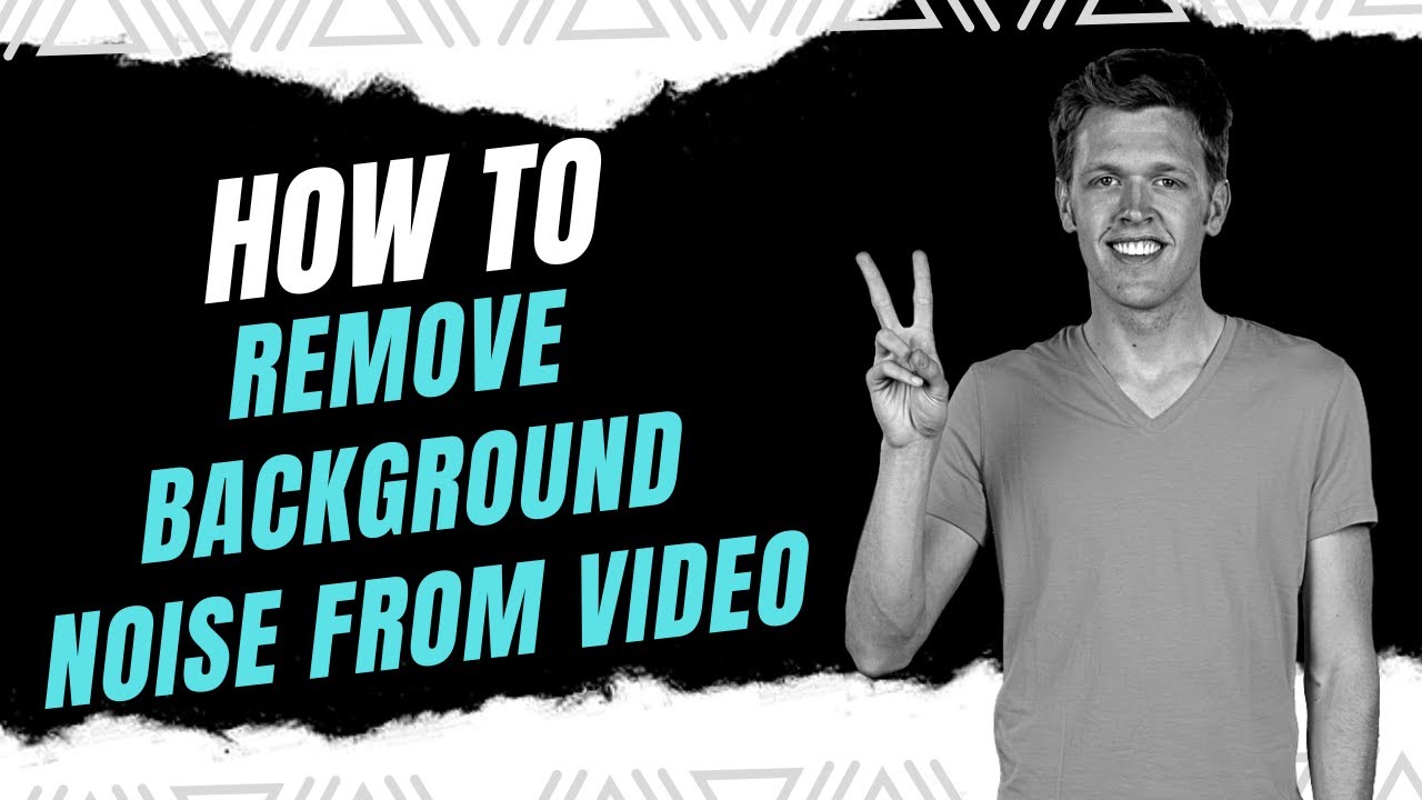 Remove Background Noise From ANY Video (Easy Method)