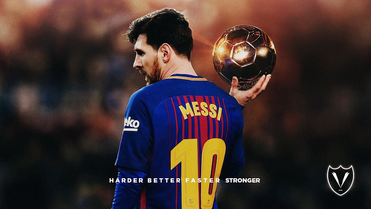 Lionel Messi - Harder, Better, Faster, Stronger | 2017-18