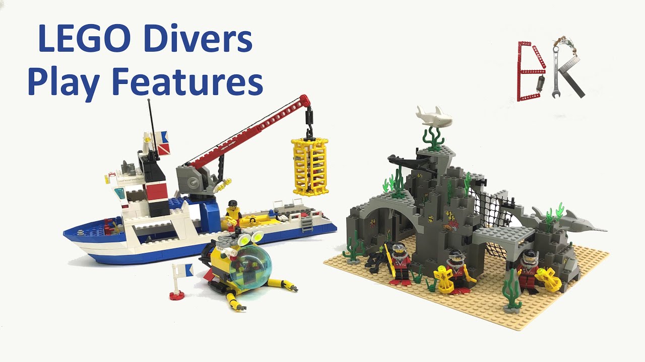 LEGO Divers - Diving expedition explorer/6560 - play features