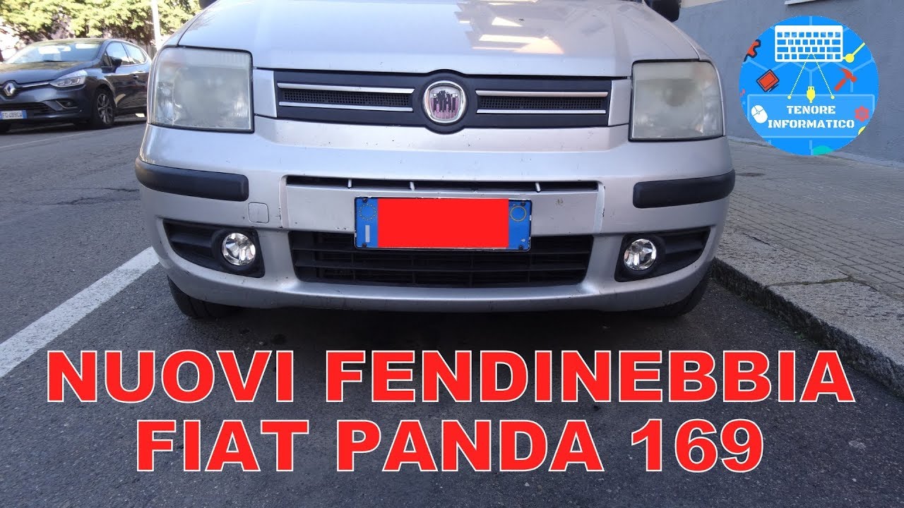 Sostituzione fari Fendinebbia FIAT Panda 169