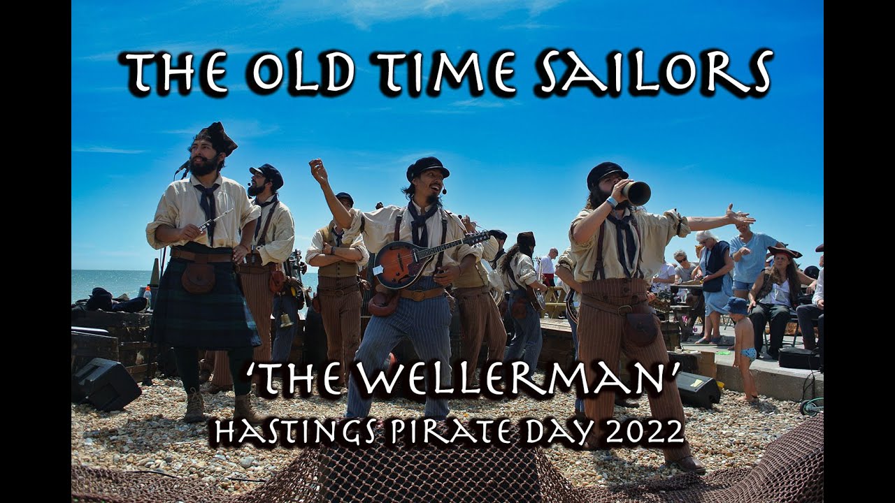 'The Wellerman' by The Old Time Sailors Hastings Pirate Weekend 2022 at the Goat Ledge.
