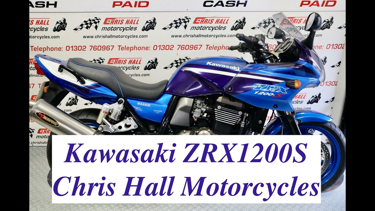 2002 Kawasaki ZRX1200S for sale @chrishallmotorcycles #motorcycles #kawasaki #zrx1200s