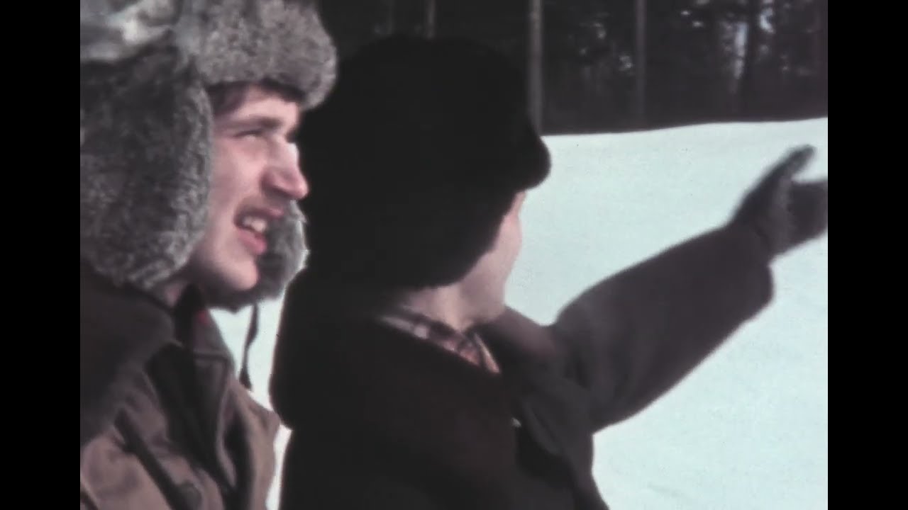 Зимняя прогулка.1980.