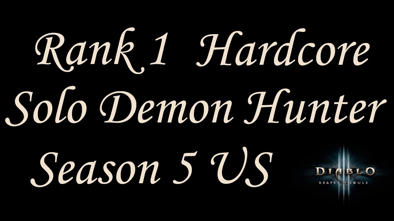 [S5] Diablo 3 - Rank 1 US Hardcore Solo Demon Hunter GR79 w/ Chakram Marauder
