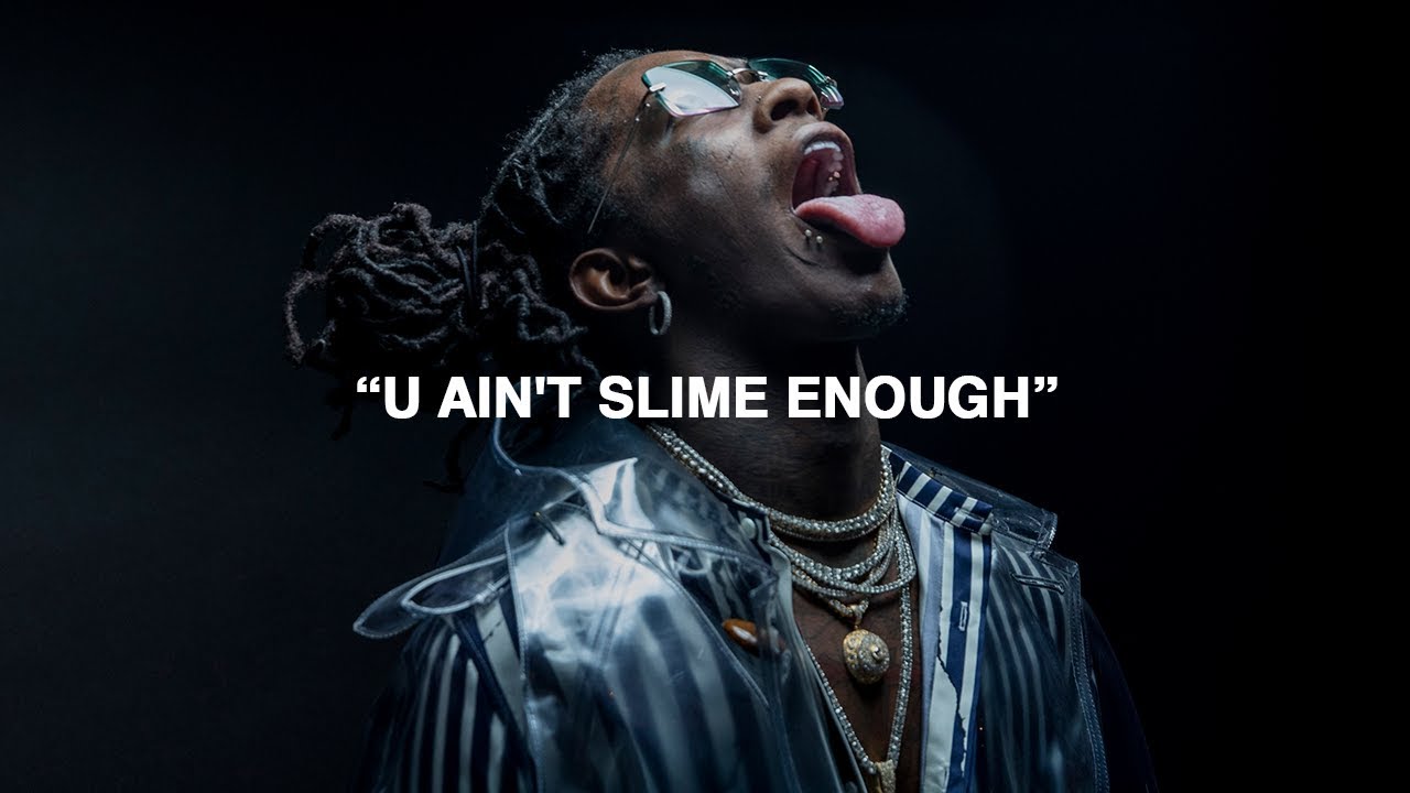 Young Thug - U Ain't Slime Enough (ft. Karlae & Duke) [Official Visualizer]
