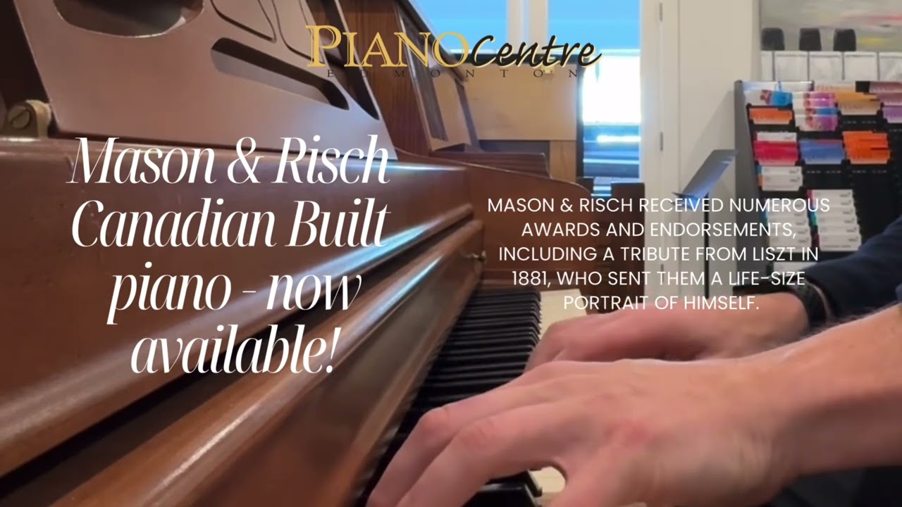 Mason & Risch upright piano made in Canada - used piano in Edmonton