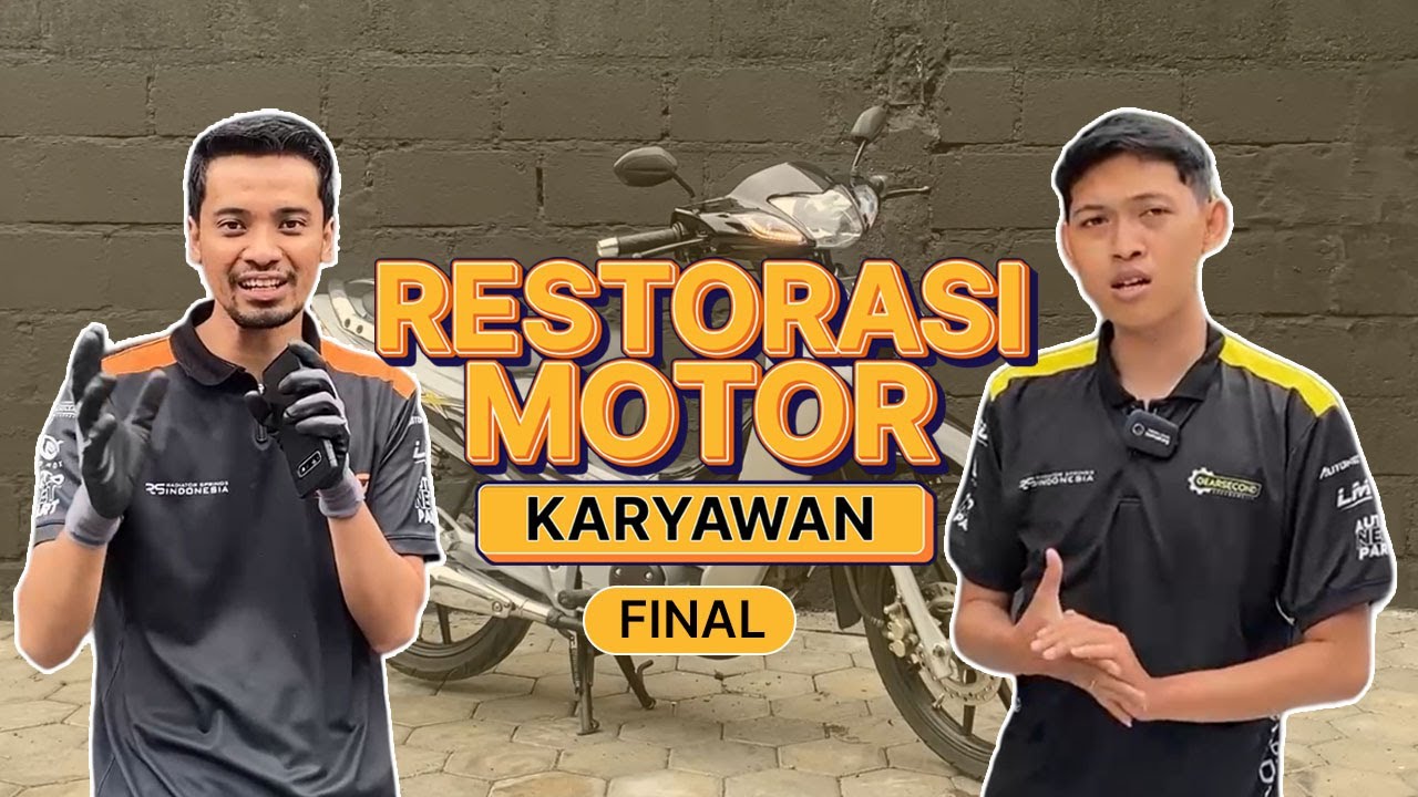 PENAMPAKAN KHARISMA D125 TRONDOL SETELAH DI RESTORASI 😍