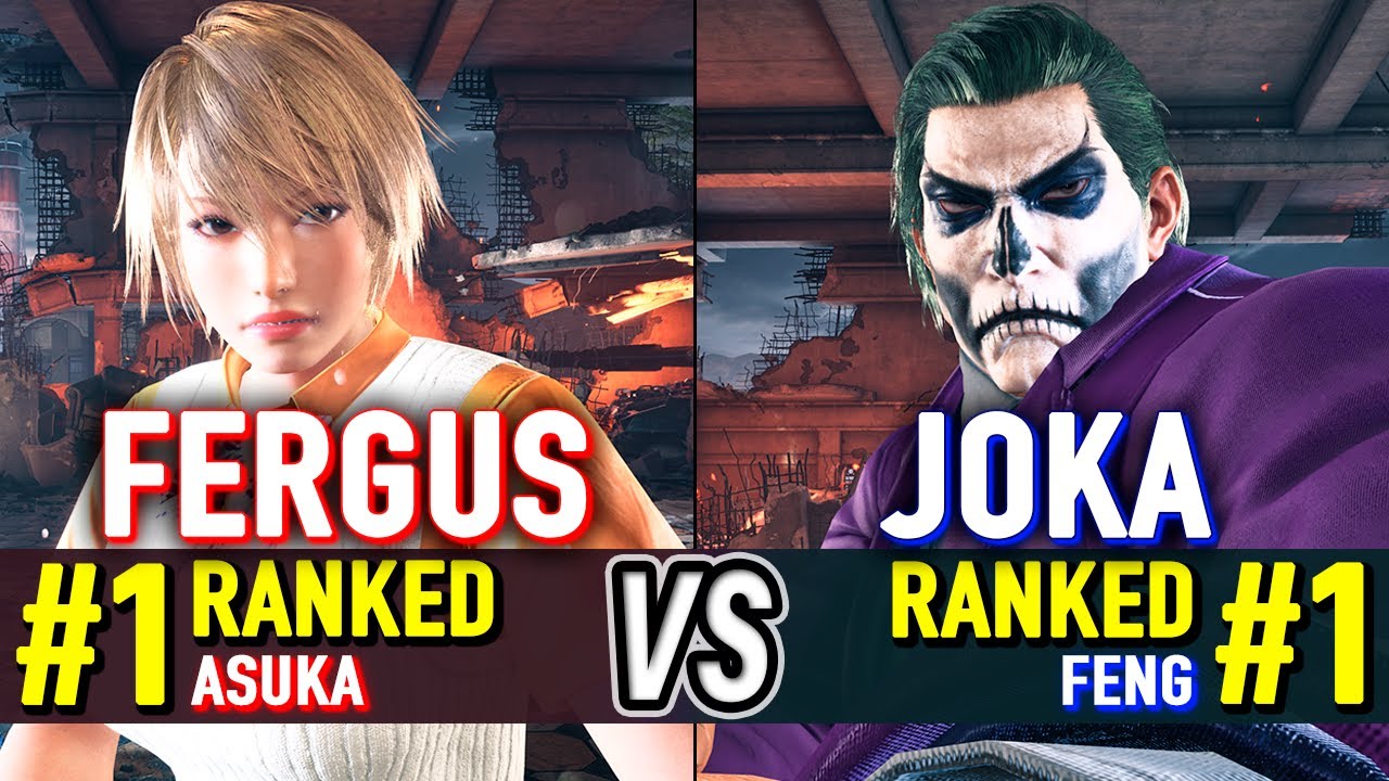 T8 🔥 FERGUS (#1 Ranked Asuka) vs JOKA (#1 Ranked Feng) 🔥 Tekken 8 High Level Gameplay
