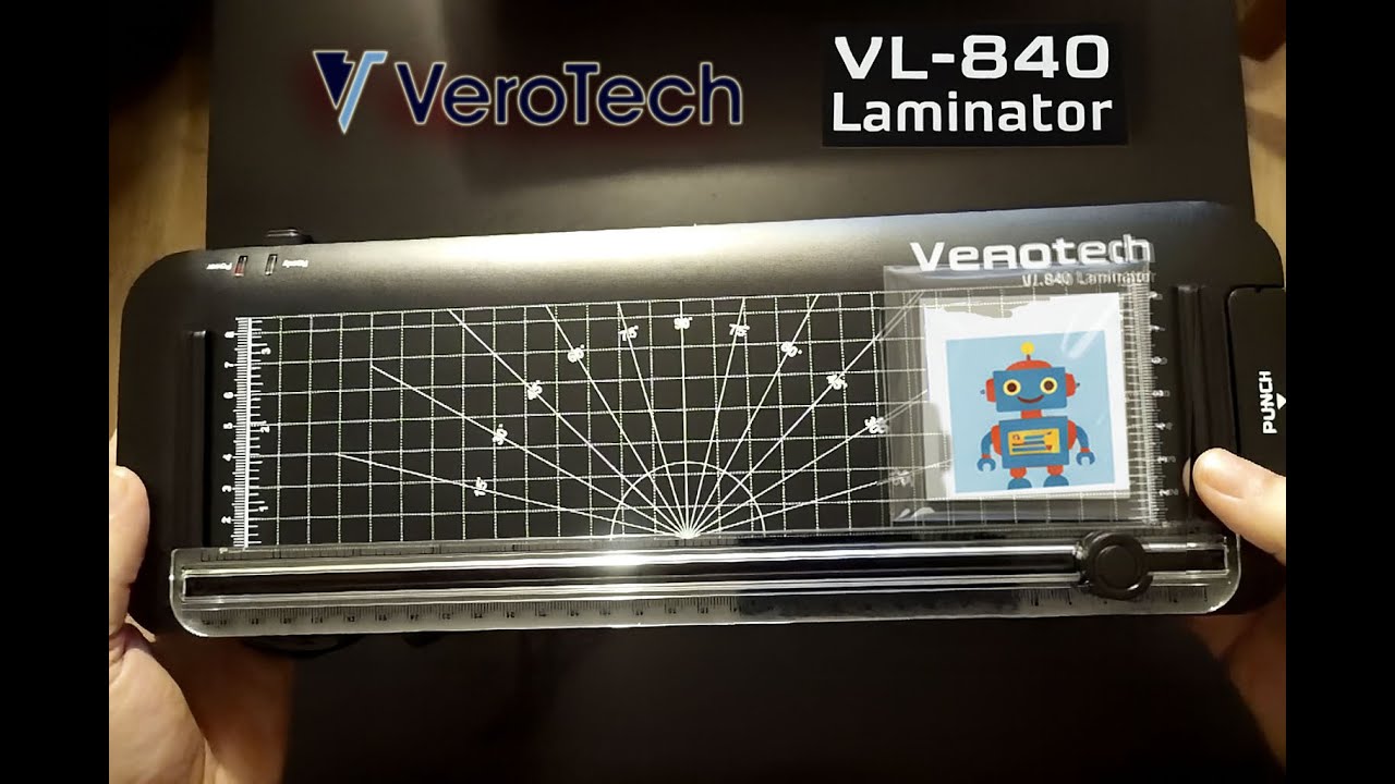 UNBOXING | VeroTech VL-840 Laminator,  Quick Test.