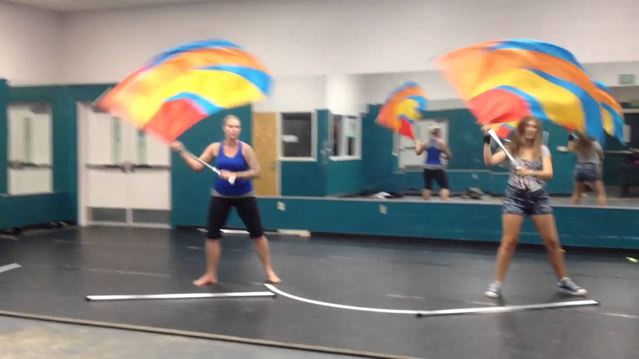 Michael Jackson Thriller vchs color guard half time routine