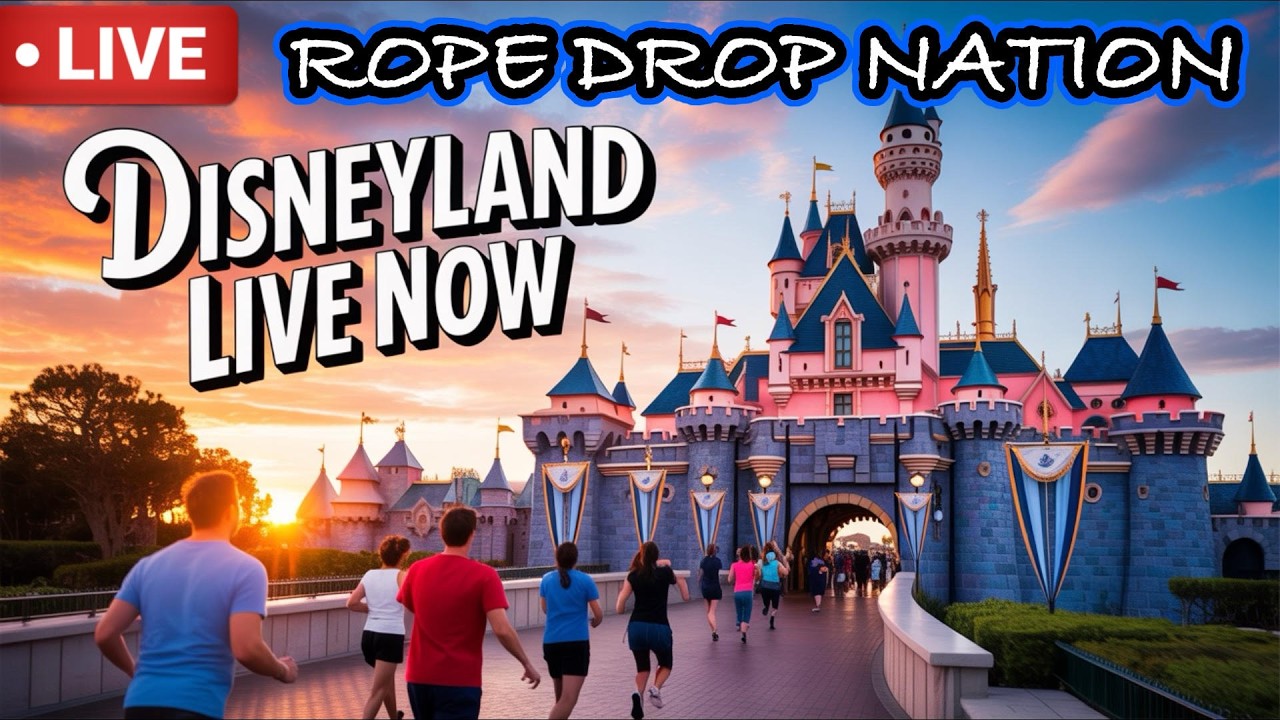 🔴 Watch Live At Disneyland For Rope Drop 2-21-2026