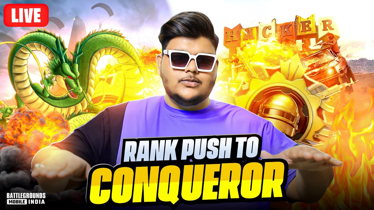 🇮🇳  OLD INTENSE LOBBIES ARE BACK | CONQUEROR RANK PUSH | BGMI LIVE | HYDRA MASTIZONE