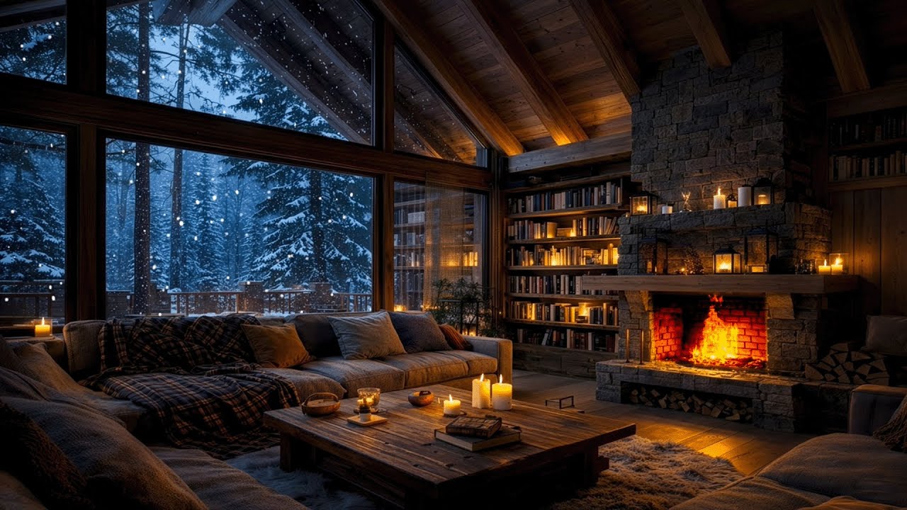 Snowbound Glow & Crackling Comfort – The Quiet Unfolding of Peace