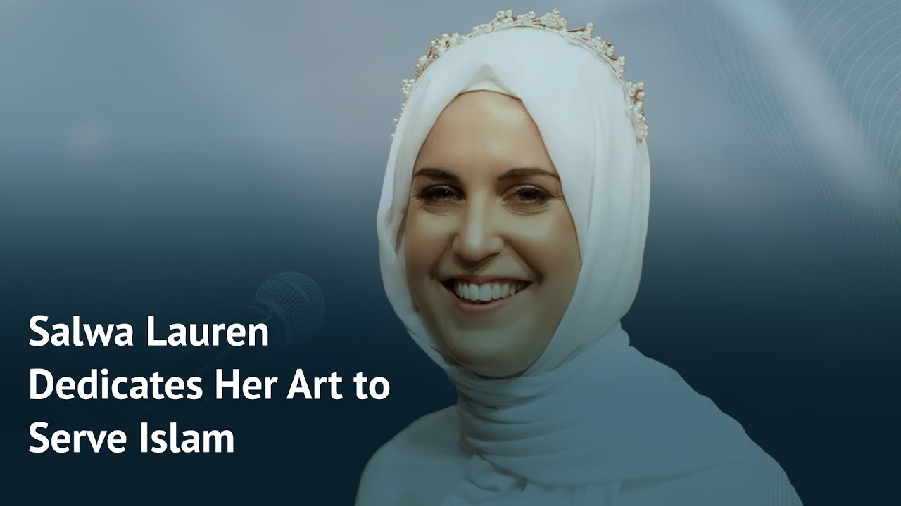 With her beautiful voice.. Salwa Lauren dedicates her art to serve Islam