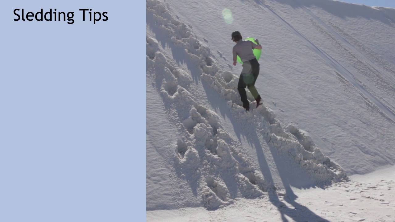 Sledding at White Sands National Monument