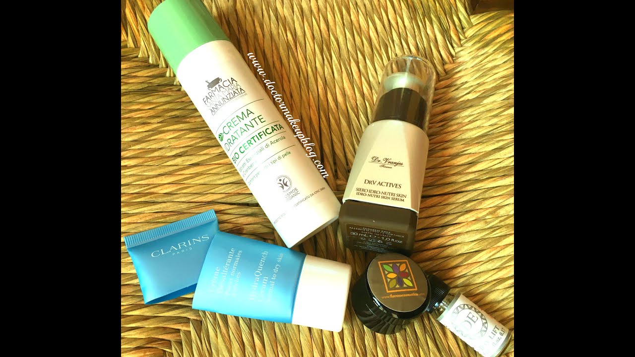 Terminati del periodo capitolo 2 (febbraio-maggio 2016): prodotti per la skincare