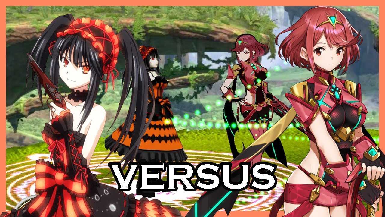 時崎狂三 VS 異度神劍2焰 - [任天堂明星大亂鬥特別版 MUGEN]